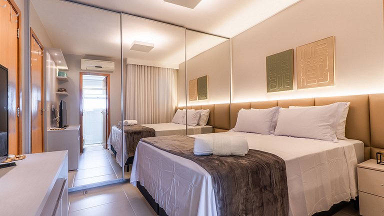 Suíte Elegante 1Q Point Marista by Boss