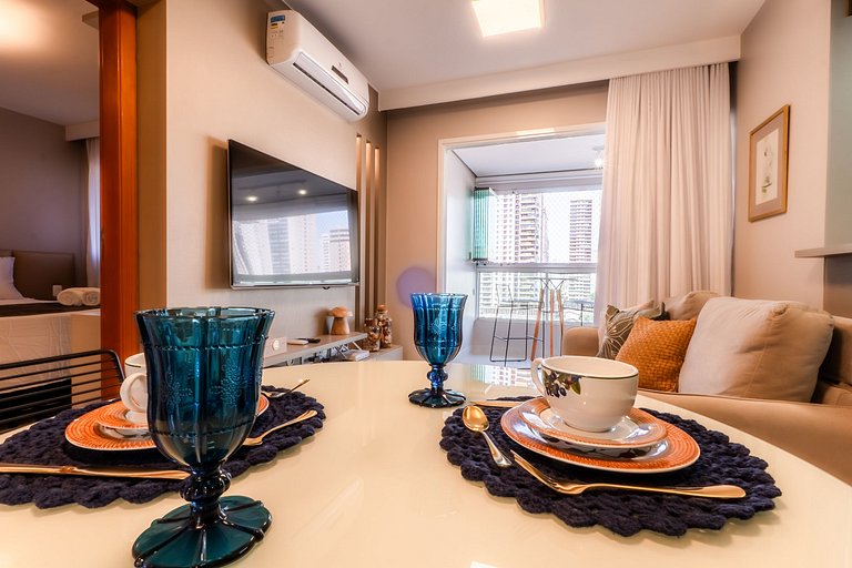 Suíte Elegante 1Q Point Marista by Boss