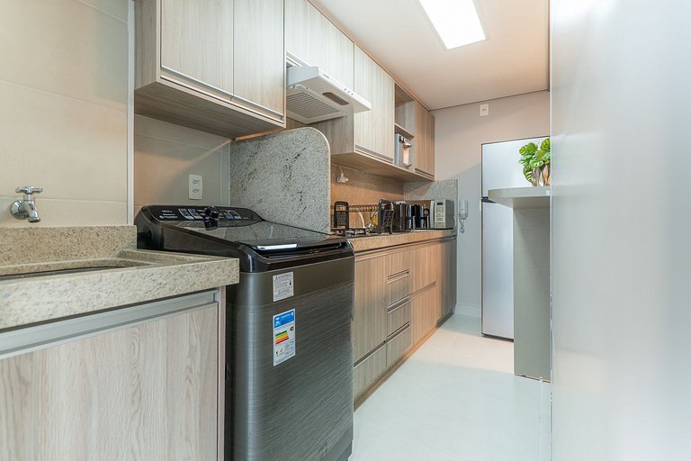 Suíte Elegante 1Q Point Marista by Boss