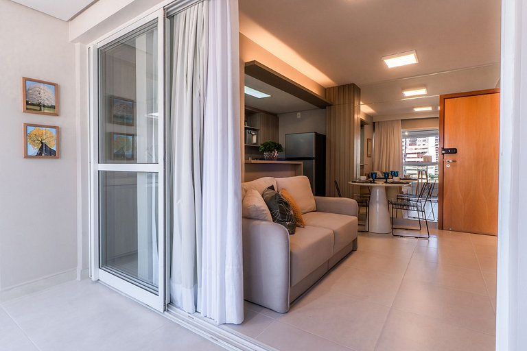 Suíte Elegante 1Q Point Marista by Boss